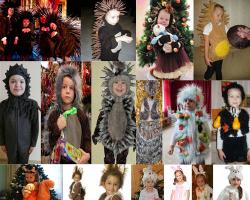Карнавальный костюм для девочки и мальчика к Новому году: зайчик Шапка зайца на новый год